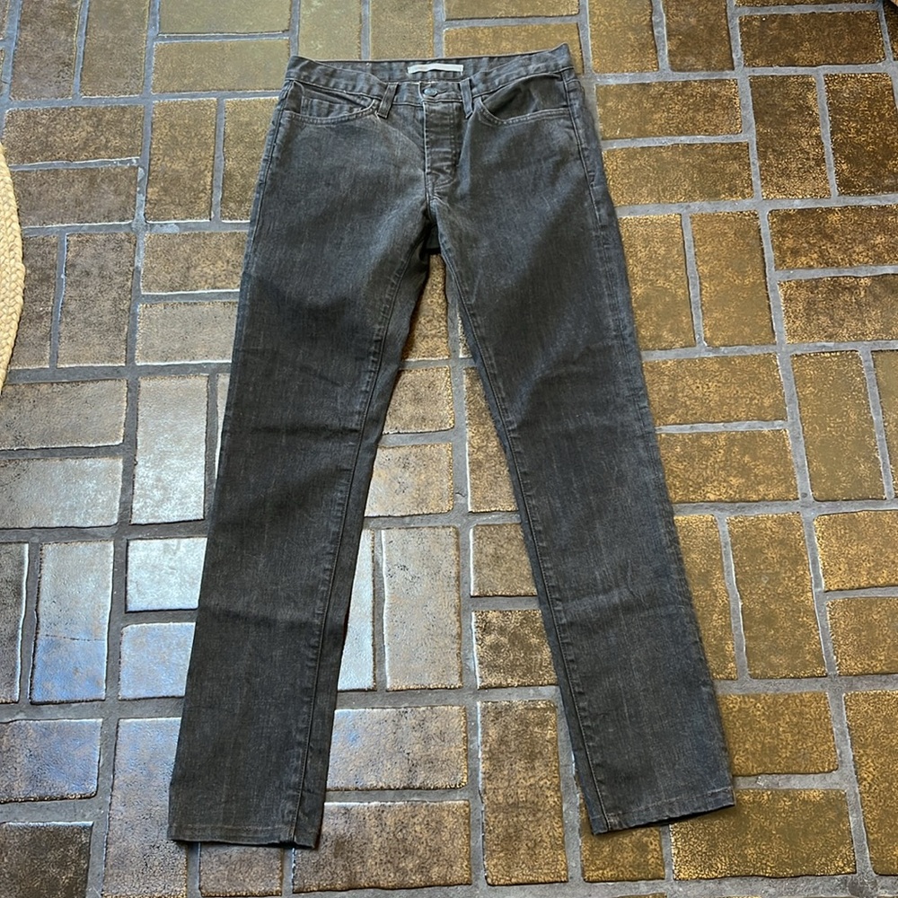 Vince Vintage Brown 5 Pocket Button Fly Straight Leg Jean